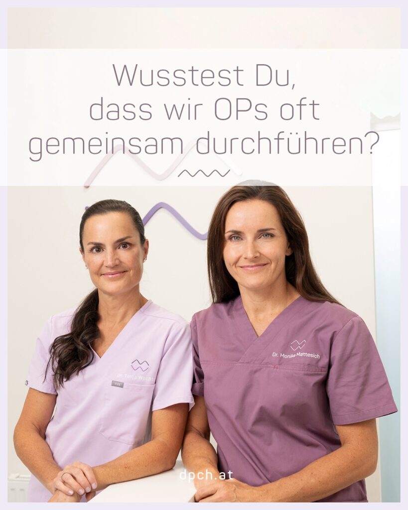 Wusstest du, dass wir OPs oft gemeinsam durchführen? | Die Plastischen Chirurginnen
